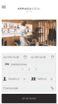 Mobile Screenshot of hostalarriazu.com